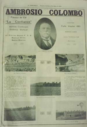 Pagina entera de un periodico de 1929