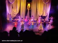 danza arabe en Sierras Bayas