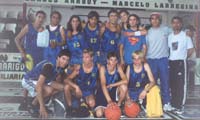 El equipo de basket