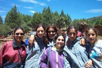 Las chicas en Bariloche