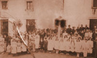 La escuela 14 alrrededor de 1900