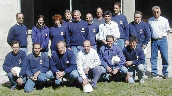 equipo de la planta Cemento San Martín de Sierras Bayas