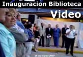 Inauguracion Biblioteca en Sierras Bayas
